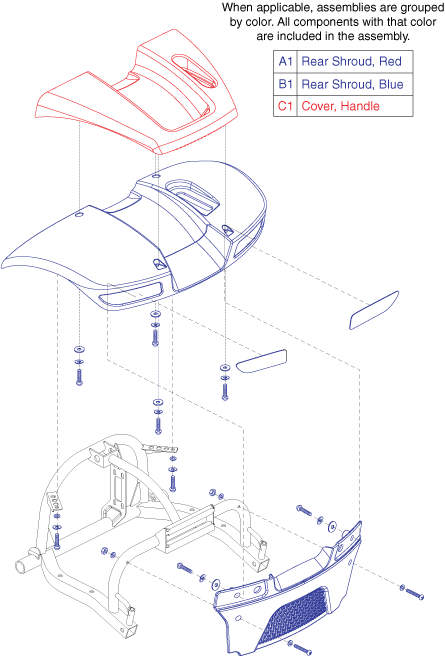 Pride Victory 9.2 (S7092) - Shrouds - Rear
