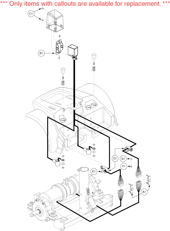 Go-Go Go-Chair - Electronics / Modules - Vsi