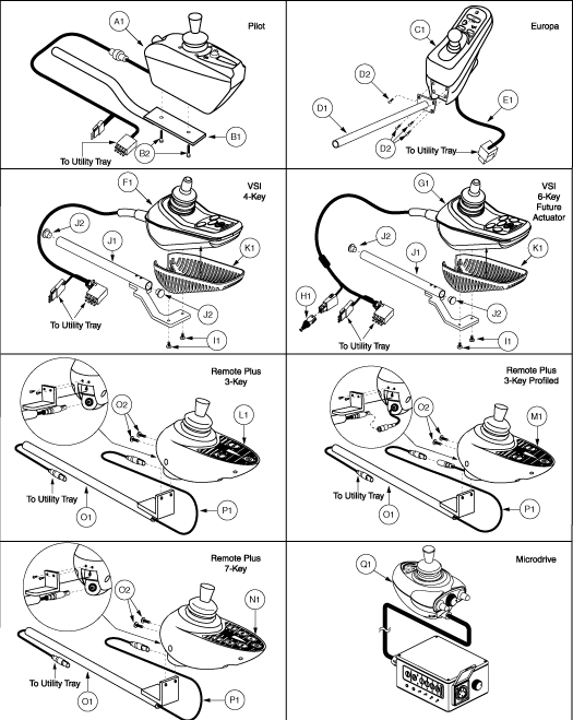 Jazzy 1170 XL - Joystick (Master Controls) - Joystick (Master Controls) - Drive Controls, Standard