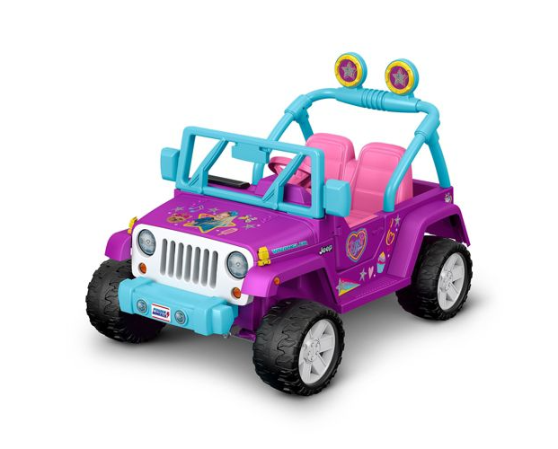Power Wheels JoJo Siwa Jeep Wrangler Ride-On Toy