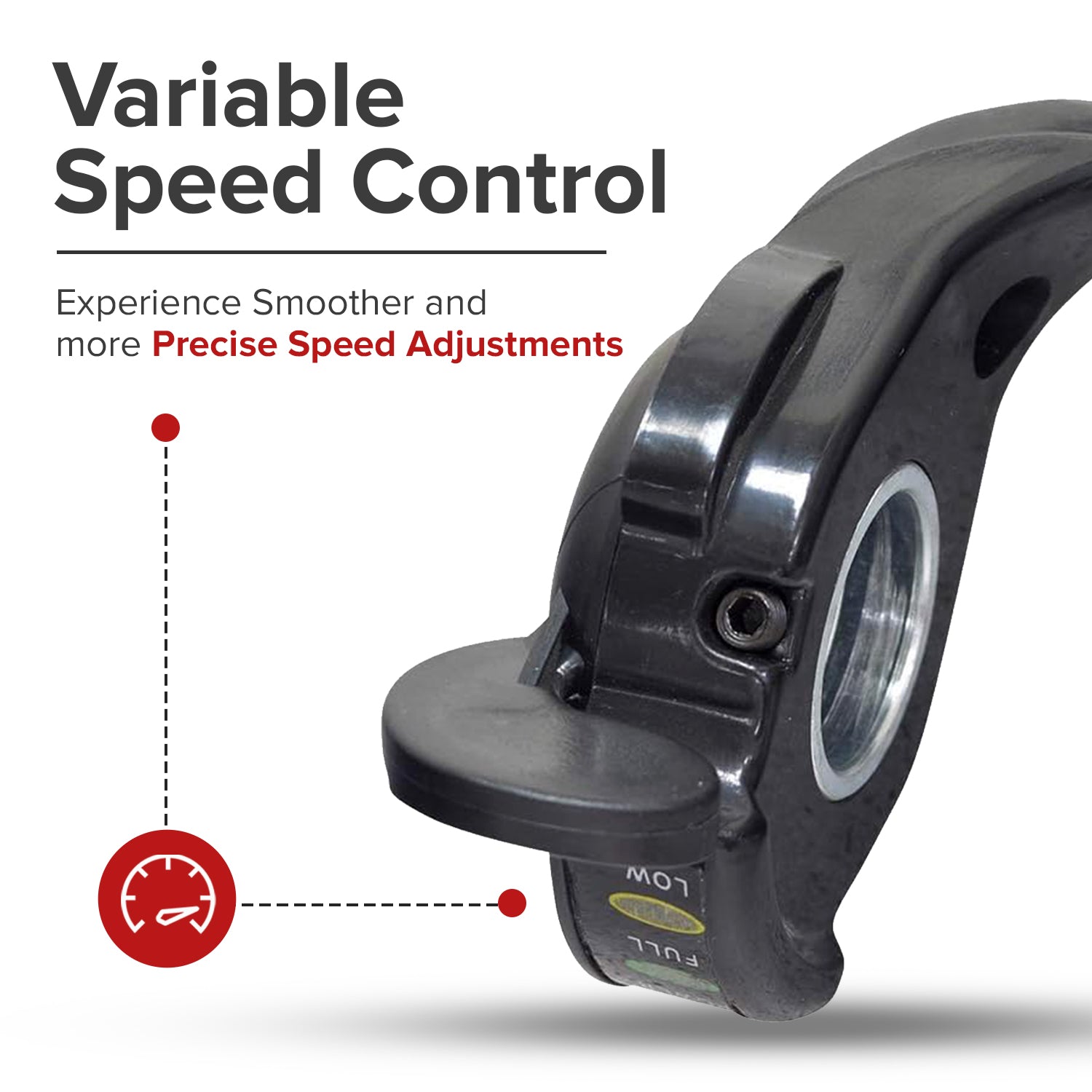 Razor Variable Speed 4-Wire Thumb Throttle for Razor Dune Buggy, Versions 1-11