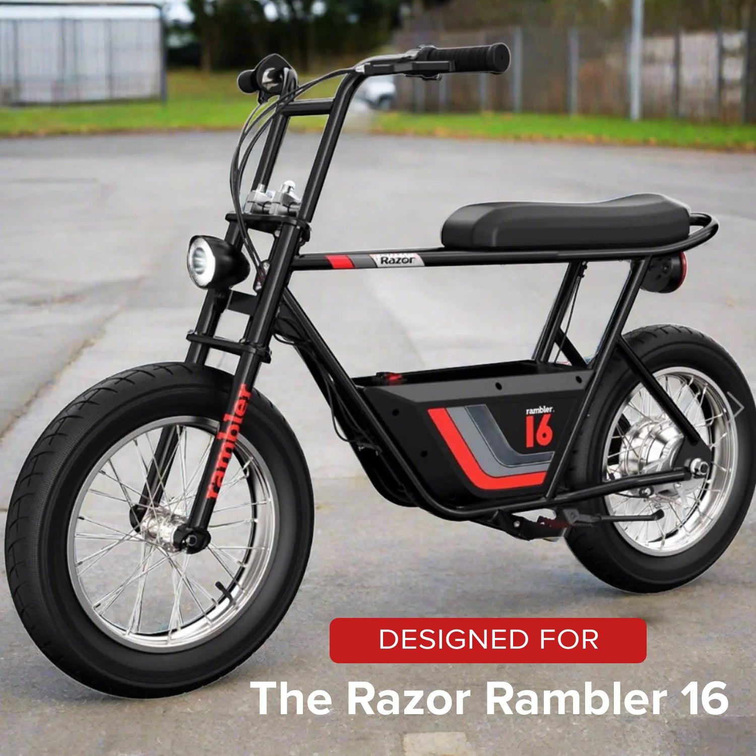 XLR Charger Port with 2 Wires for the Razor Rambler 16