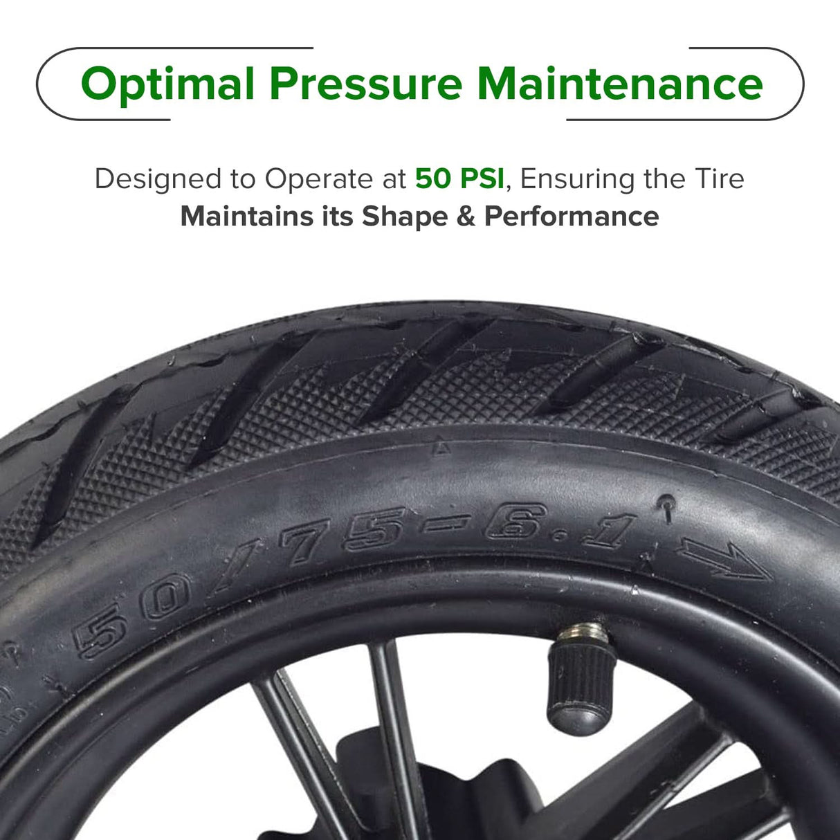 Wheel Assembly for GOTRAX APEX Pro (Front), GXL V2 (Rear), & XR Ultra (Rear) Electric Scooters