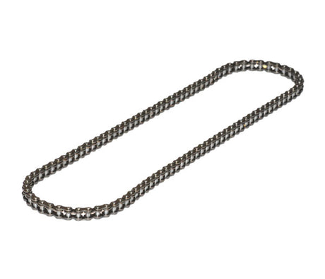 102 Link #40 Chain for the Coleman RB200 212cc Mini Bike, displayed on a white background, showcasing its 102 link structure and 1/4 width, ideal for replacements or custom builds.