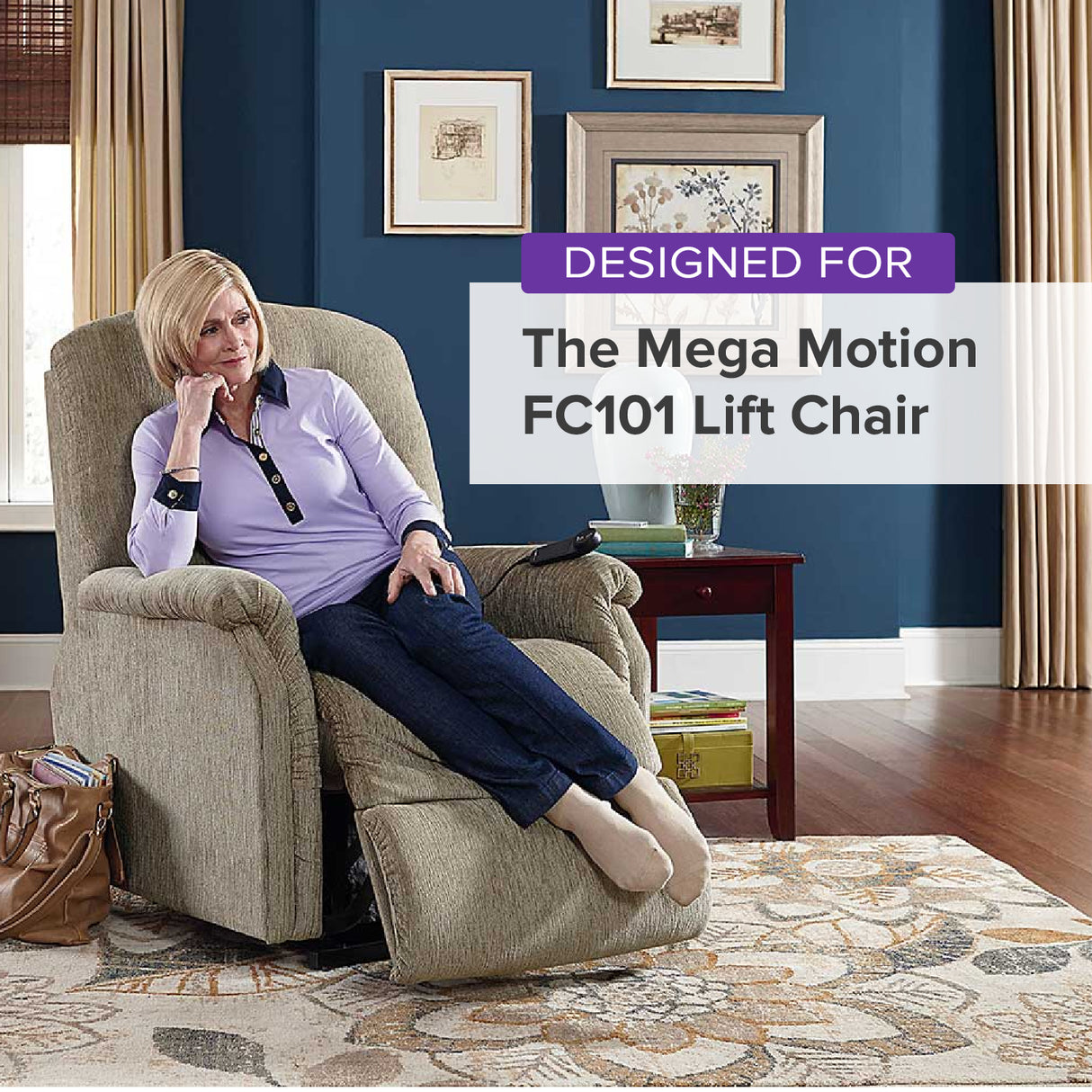 6-Button Hand Control for the Mega Motion FC101 Lift Chair (ELE122509)