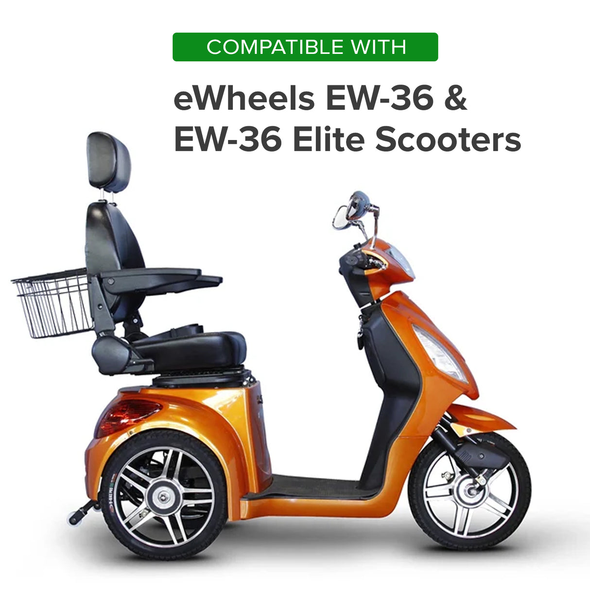 90/70-10 Tubeless Pneumatic Tire for eWheels EW-36 & EW-36 Elite Scooters