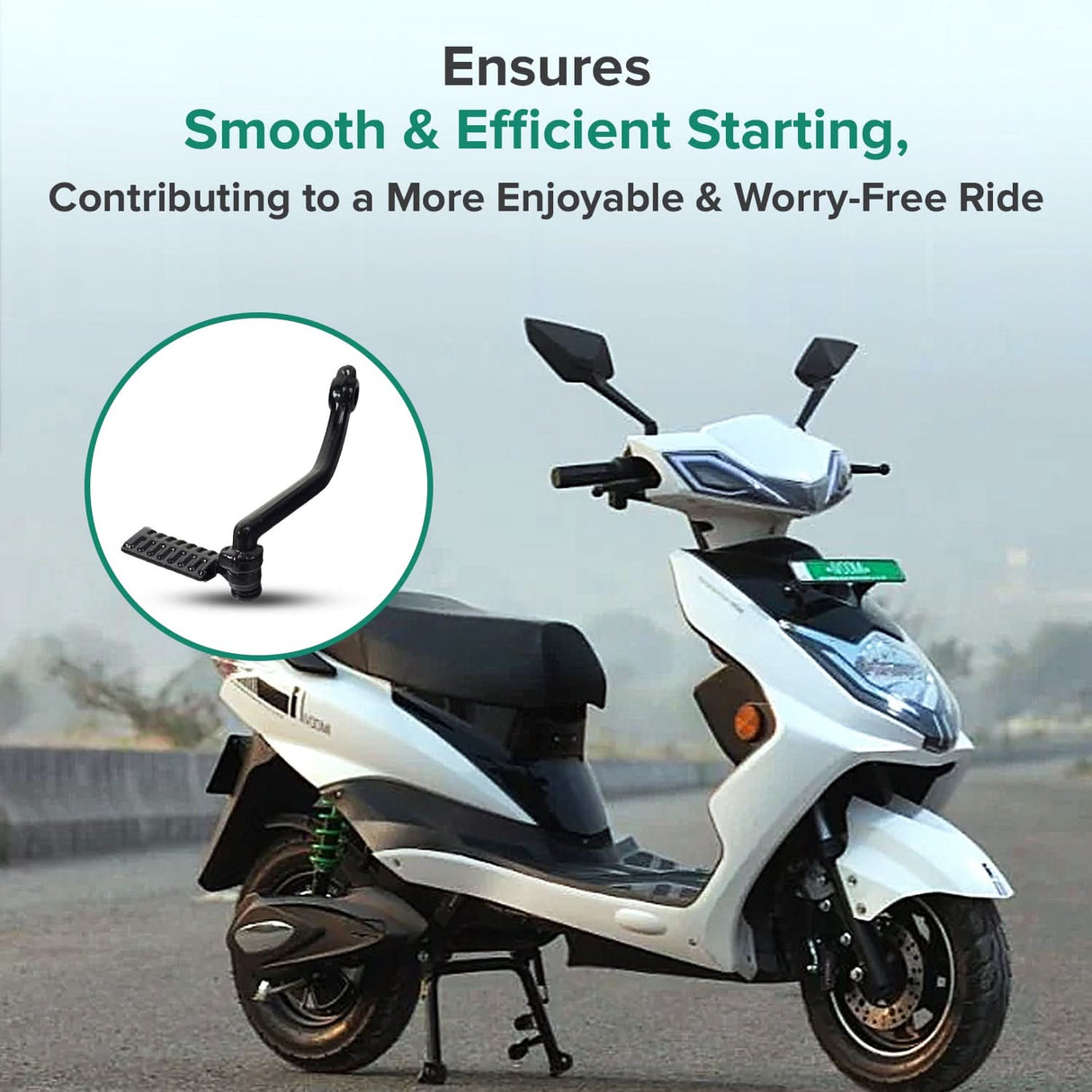 Kick Start Arm Assembly for 50cc 139QMB Scooters