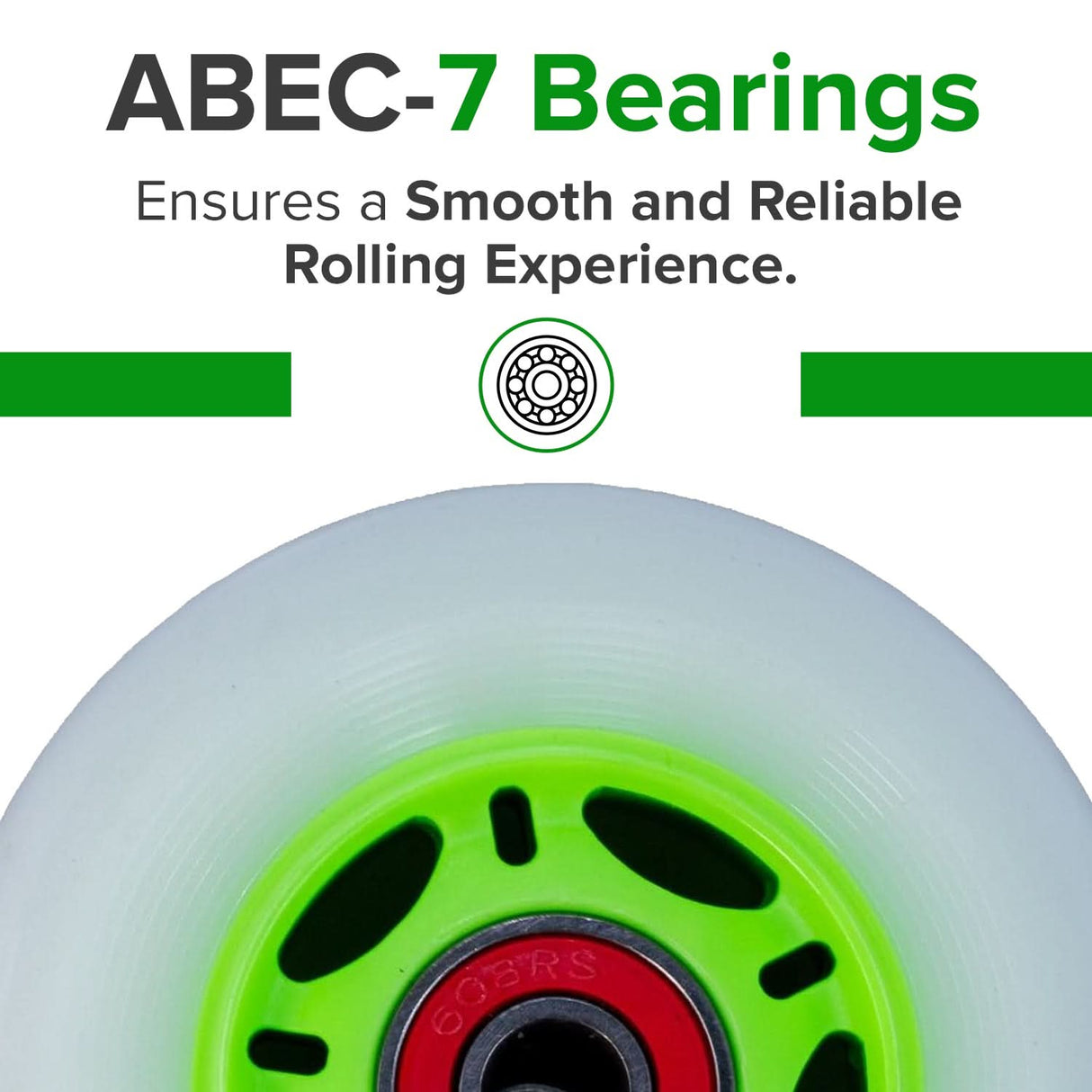 76 mm Wheels for the Razor FlashRider 360 and RipRider 360 (Set of 2)