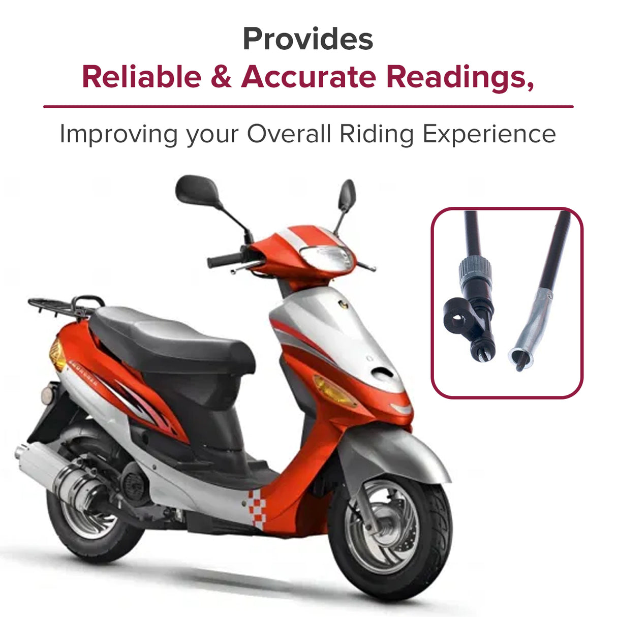 30-1/2" Scooter Speedometer Cable