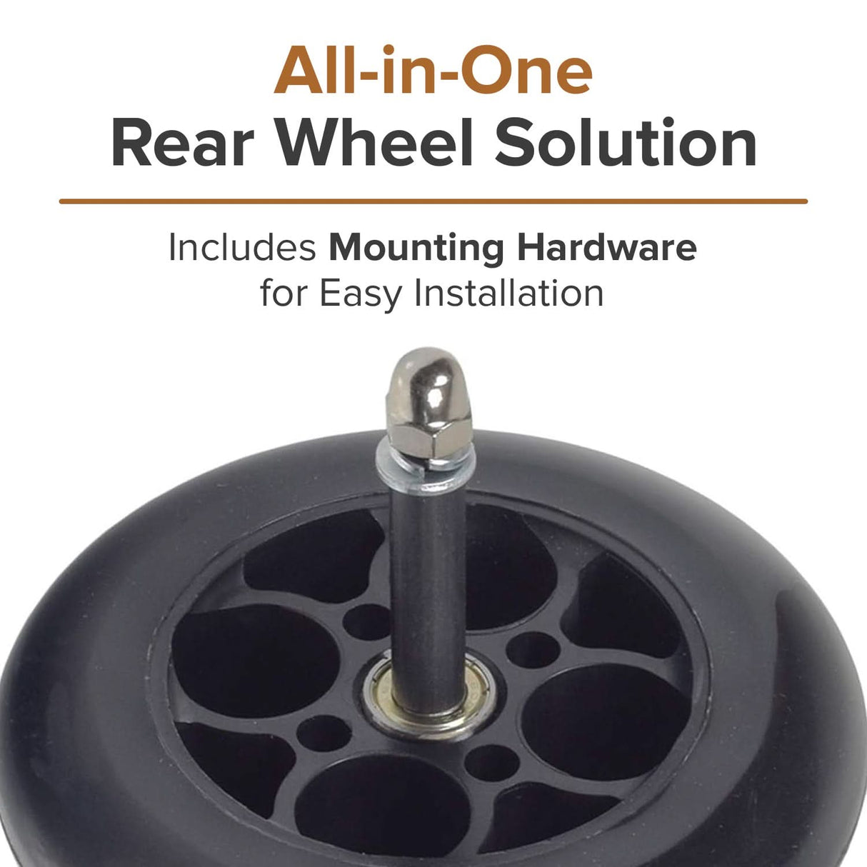 Rear Wheel Assembly for Razor E90 Accelerator & Pulse Reverb Scooters