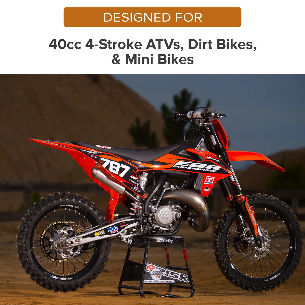 Ignition Coil for 40cc 4-Stroke ATVs, Dirt Bikes, & Mini Bikes