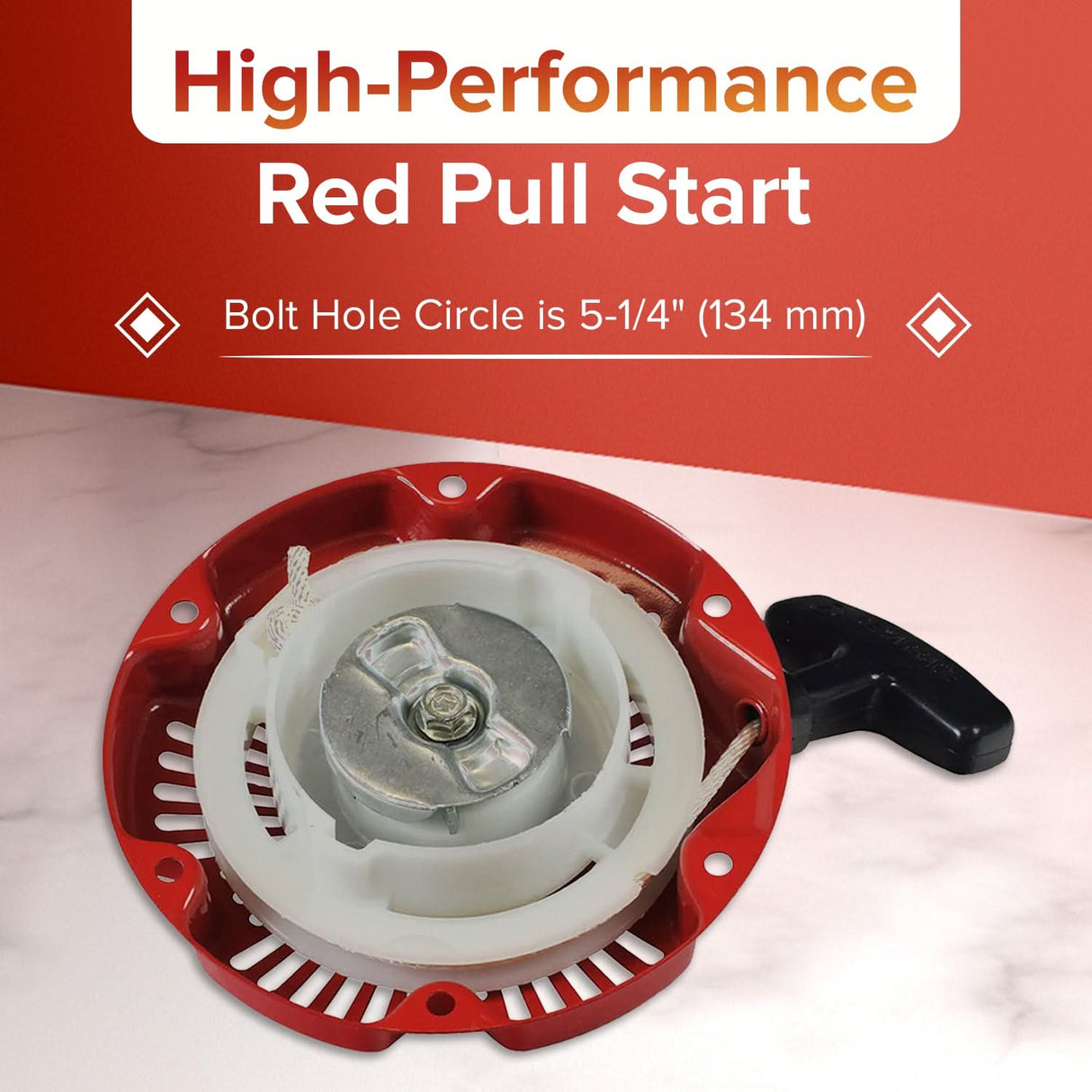 Recoil Pull Start for the Realtree RT100 Mini Bike & RTK100 Go-Kart
