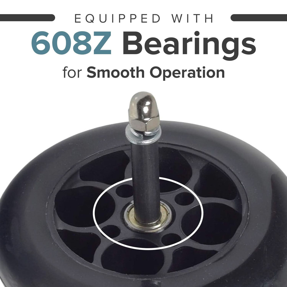 Rear Wheel Assembly for Razor E90 Accelerator & Pulse Reverb Scooters