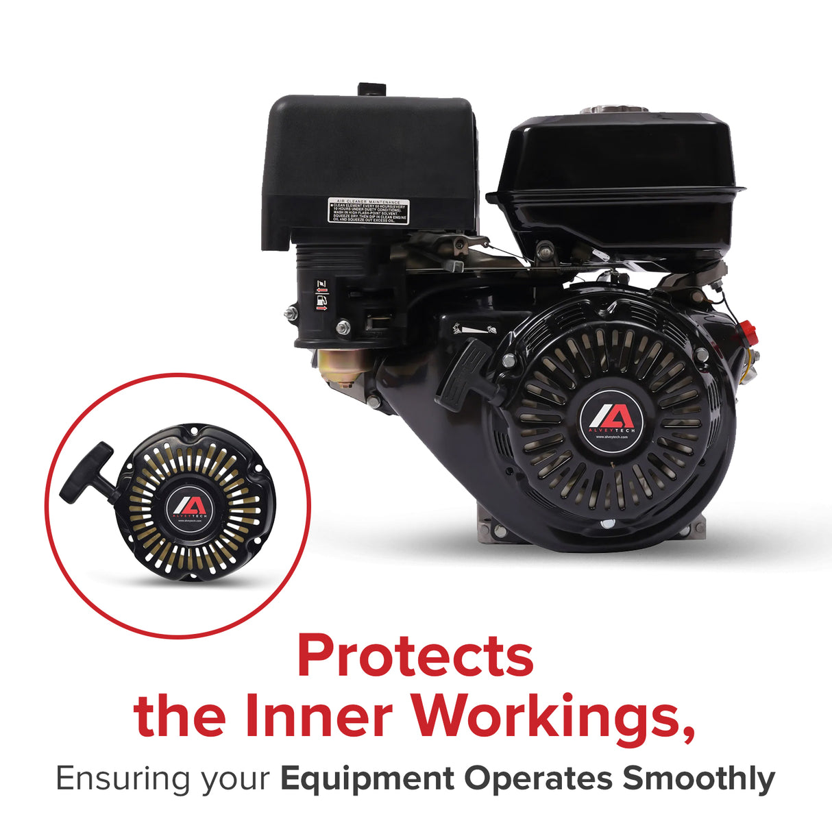 Recoil Pull Start without Shroud for 4.0 Hp Engines