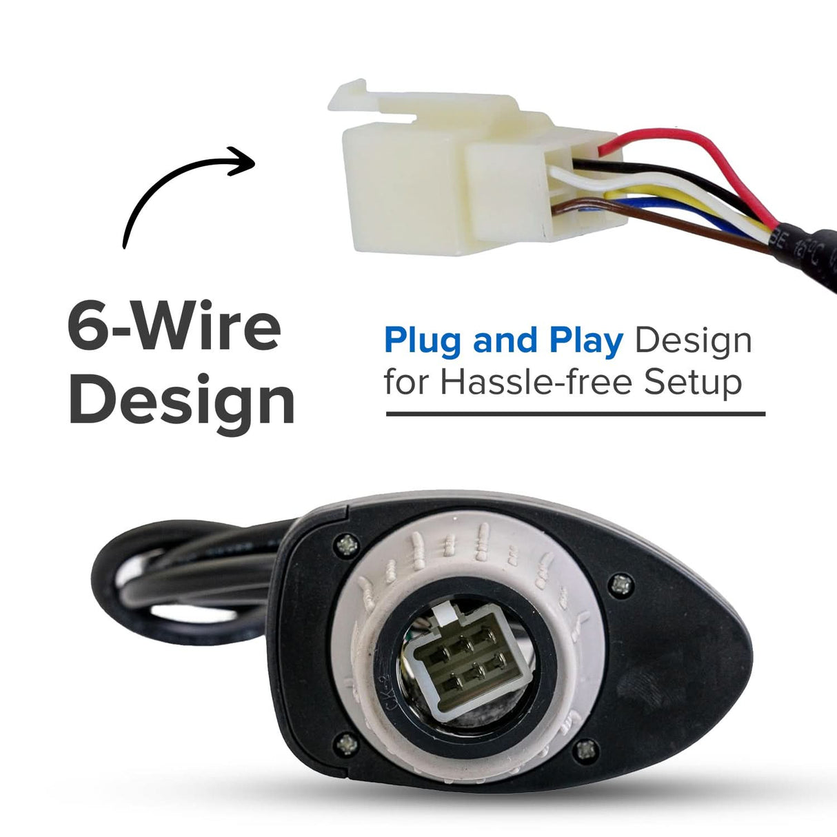 Razor Variable Speed 6-Wire Twist Grip Throttle for the Razor EcoSmart Metro