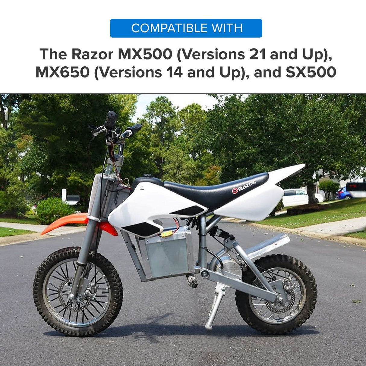 Razor Variable Speed 6-Wire Twist Grip Throttle for the Razor MX500, Versions 21+