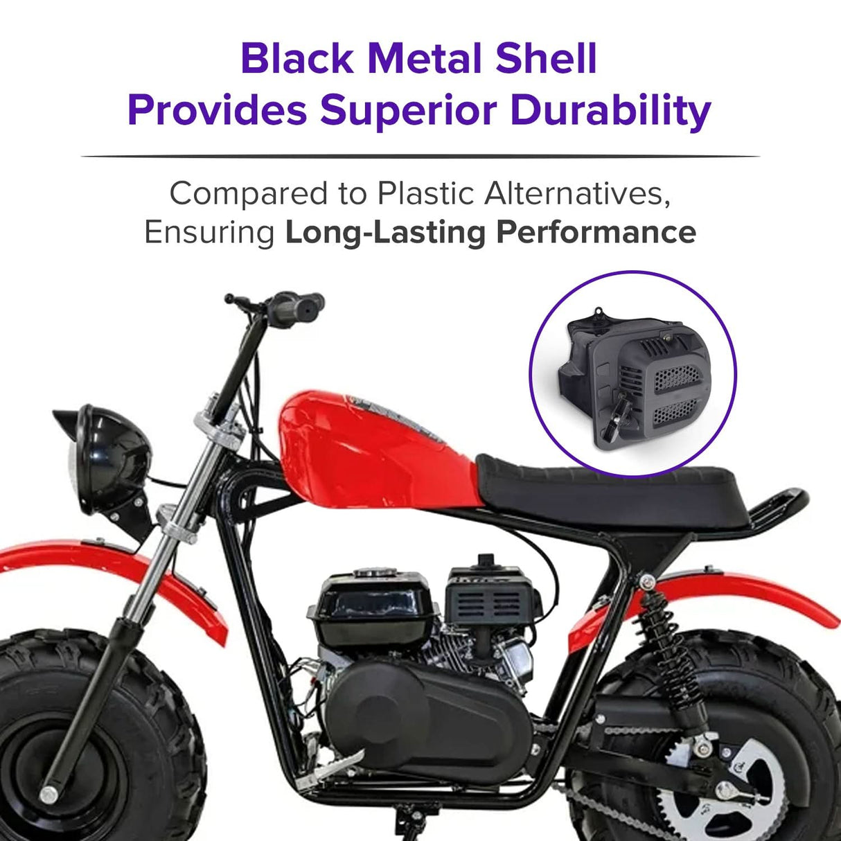 200cc Recoil Pull Start for the Baja Mini Bike MB200 (Baja Heat, Mini Baja, Baja Warrior)