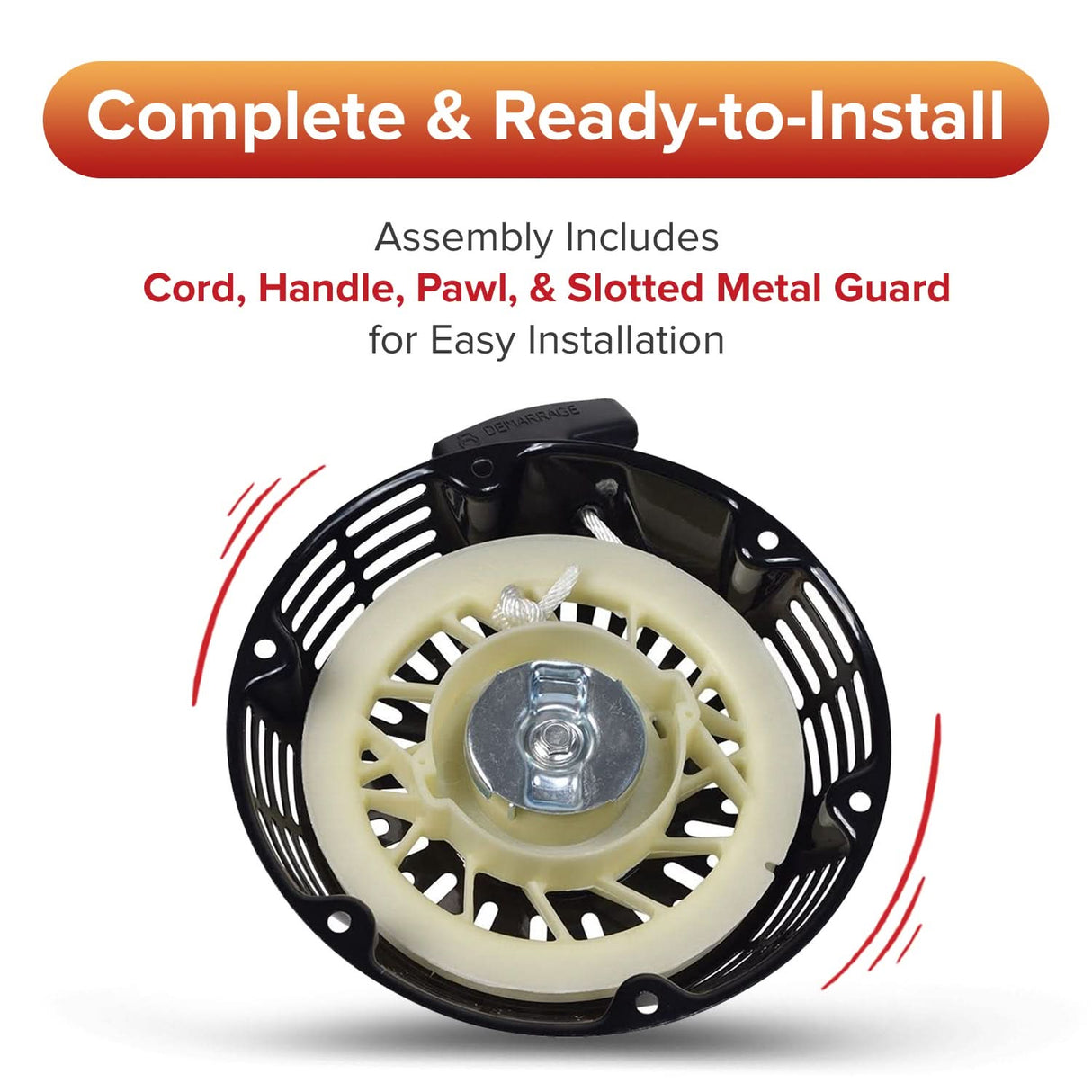 Pull Start for 163cc 5.5 Hp & 196cc 6.5 Hp Engines