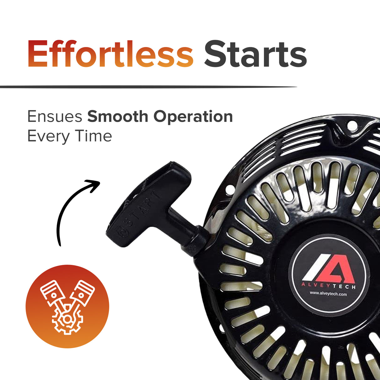 Recoil Pull Start for the Realtree RT200 196cc Mini Bike