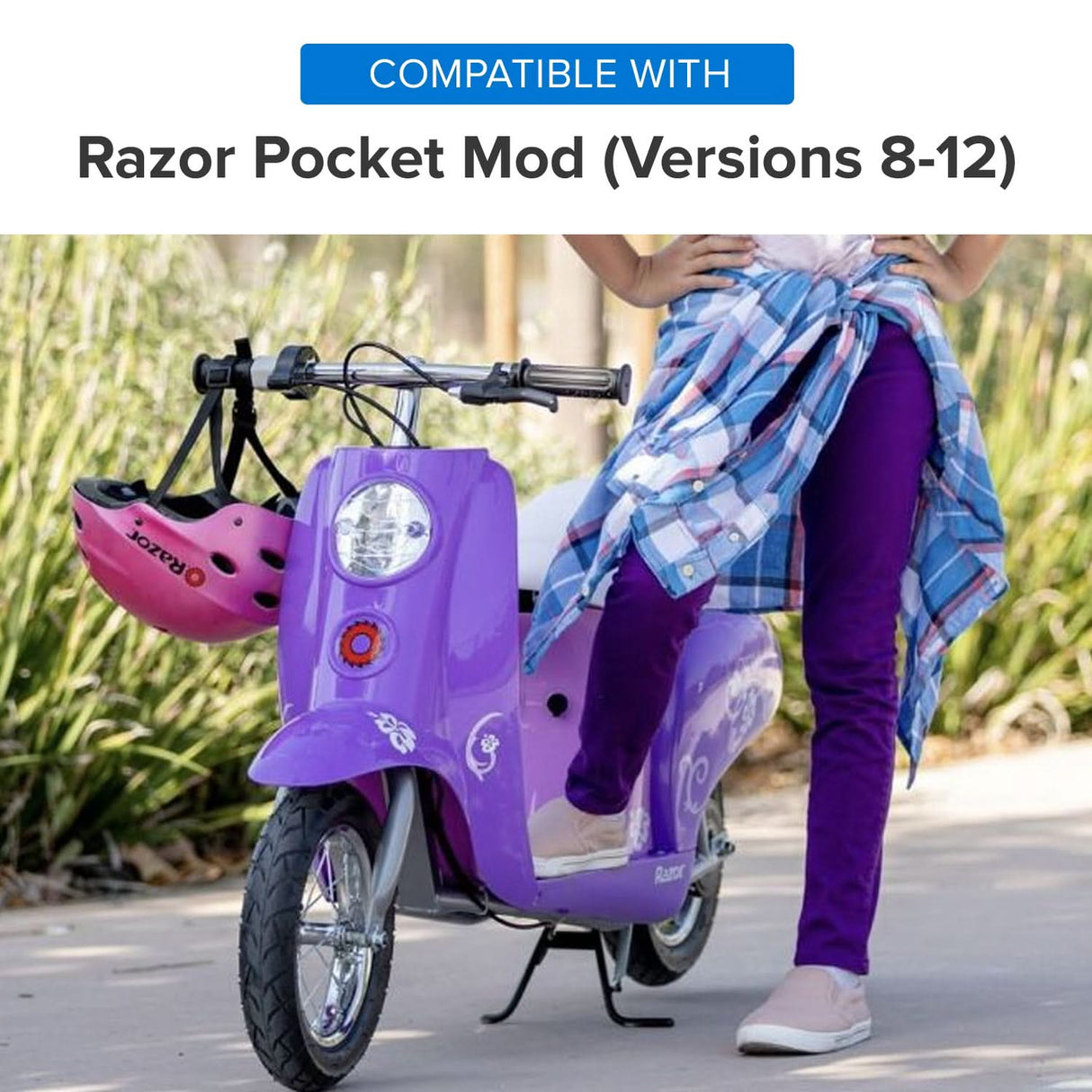 Razor Variable Speed 5-Wire Twist Grip Throttle for Razor Pocket Mod, Versions 8-12