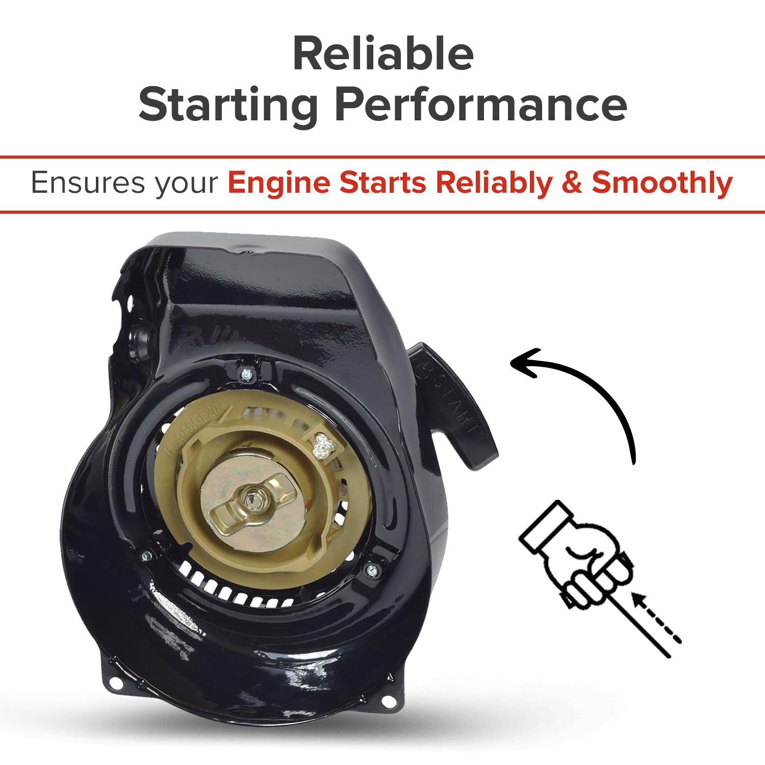 97cc Recoil Pull Start for Baja Blitz, Dirt Bug, Doodle Bug 30, & Racer (Blemished)