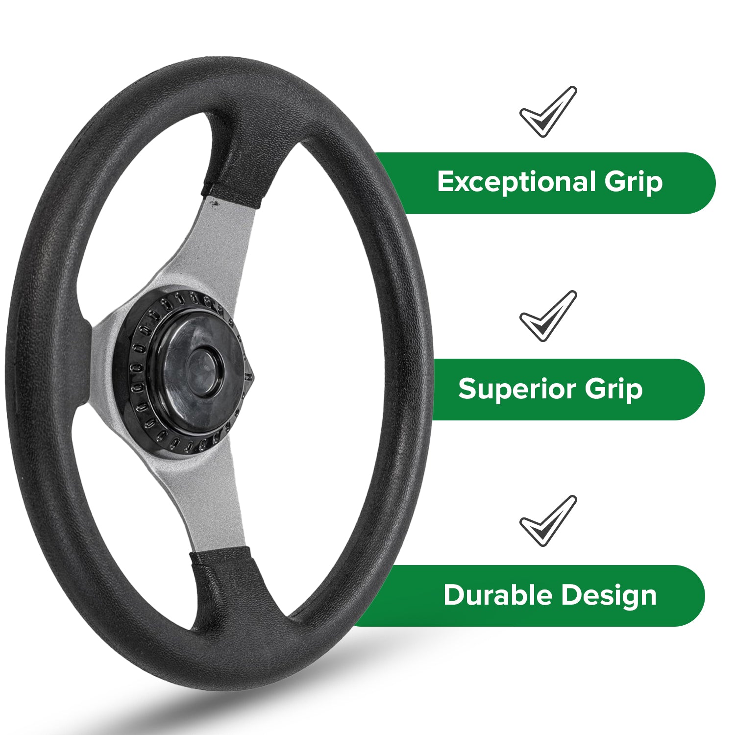 Steering Wheel with Cap for Hammerhead Off-Road® Go-Karts