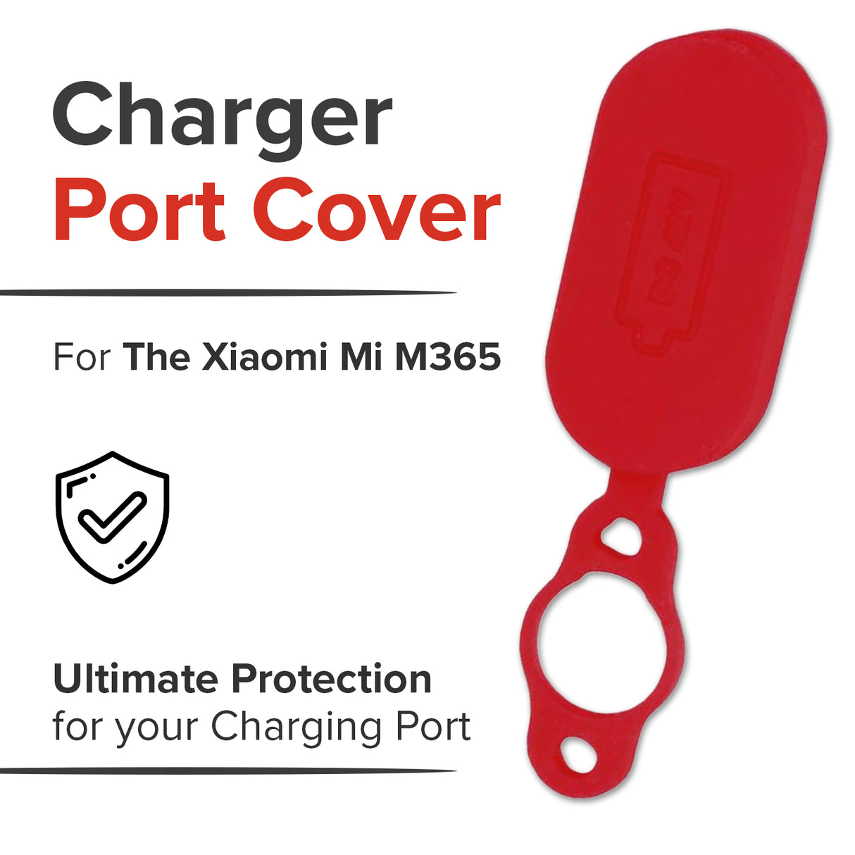 Charger Port Cover for the Xiaomi Mi M365