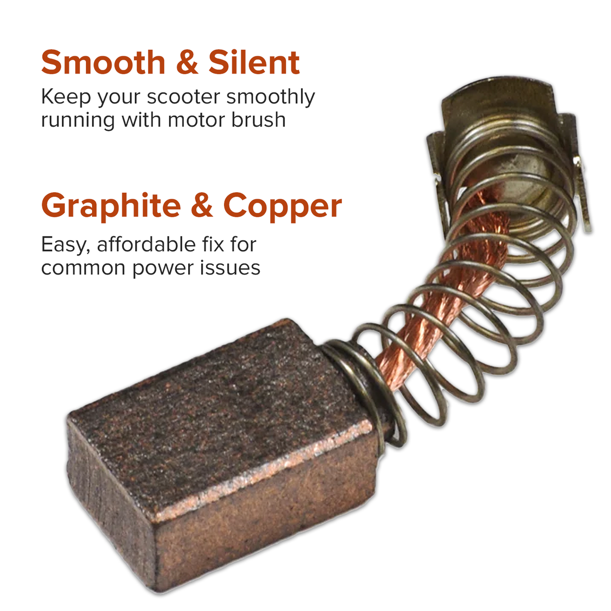 Motor Brush for the Drive Daytona 3 and Daytona 4 Mobility Scooters