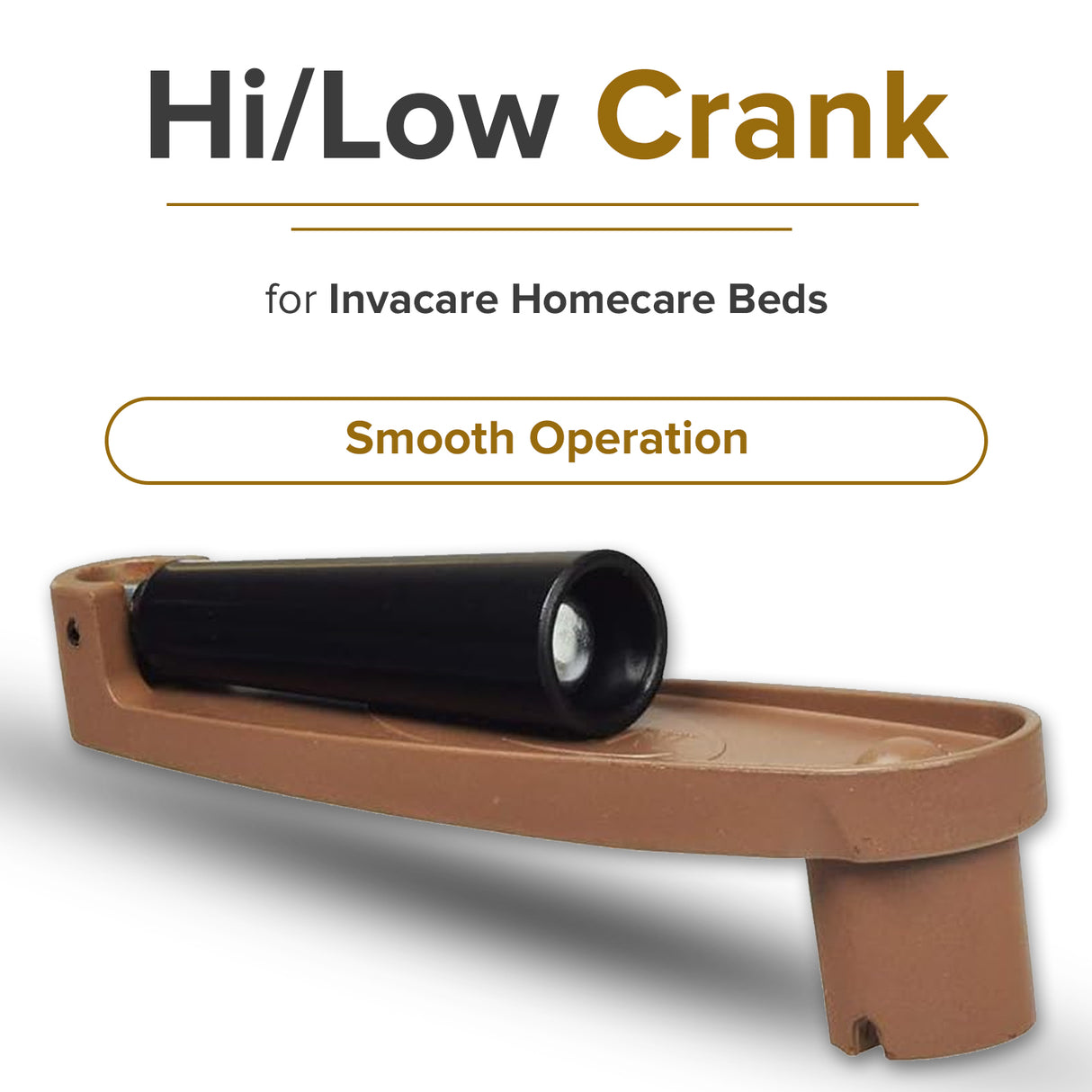 Hi/Low Crank for Invacare Homecare Beds (1157942)
