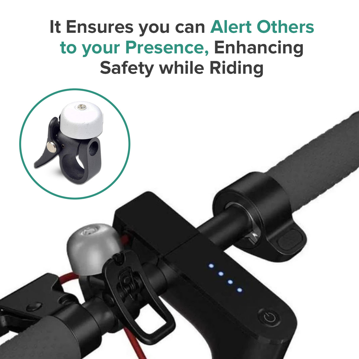 Handlebar Bell for the Xiaomi Mi M365