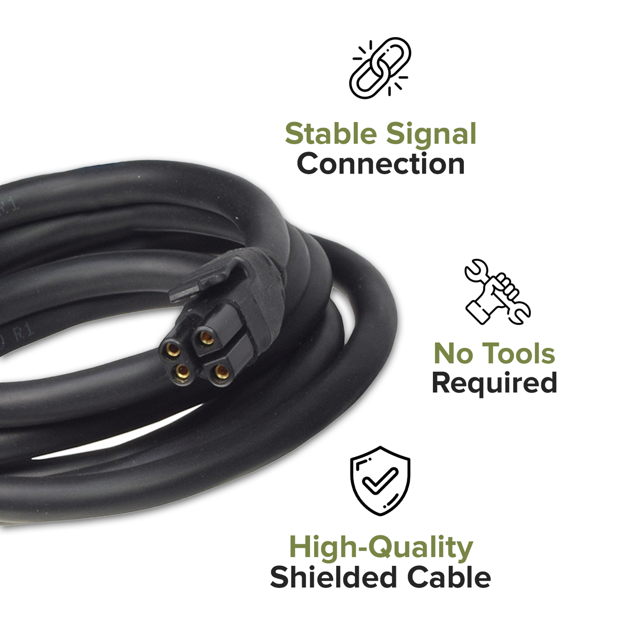 Dynamic LiNX Bus Cable for the Merits Vision Super (P327/P327-2), Vision Sport (P326A) & Vision CF (P322A) Power Chairs