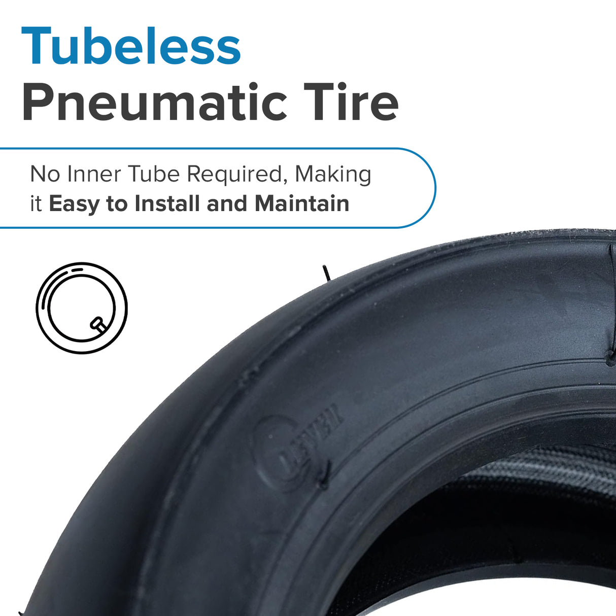 110/50-6.5 Pocket Bike Tire with KF873 Slick Tread