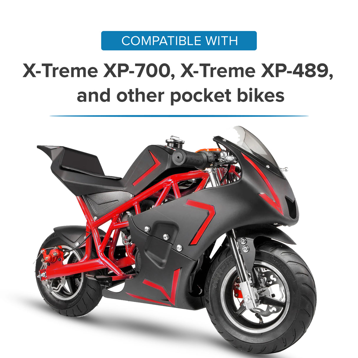 110/50-6.5 Pocket Bike Tire with KF873 Slick Tread