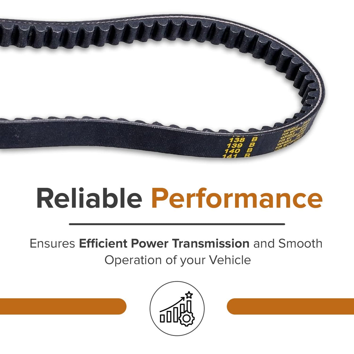 Drive Belt (743-20-30) for Hammerhead Off-Road® GL 150 & GTS 150™ Go-Karts