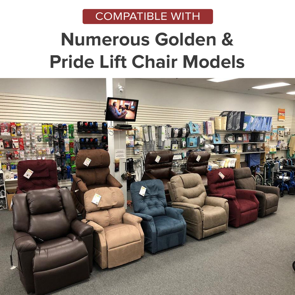 OKIN W52RA76-290018 Lift Chair Power Supply/Transformer (SP2-B/SP2-B2 Replacement)