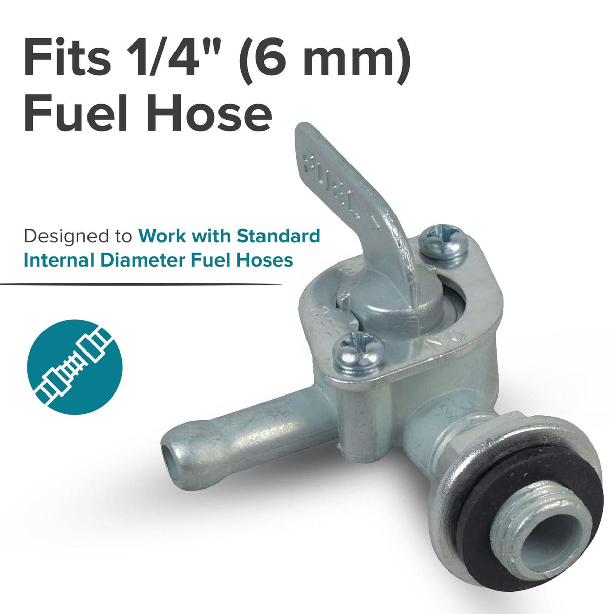 Petcock Fuel Valve for 2013, 2014, & 2015 Kandi Go-Karts