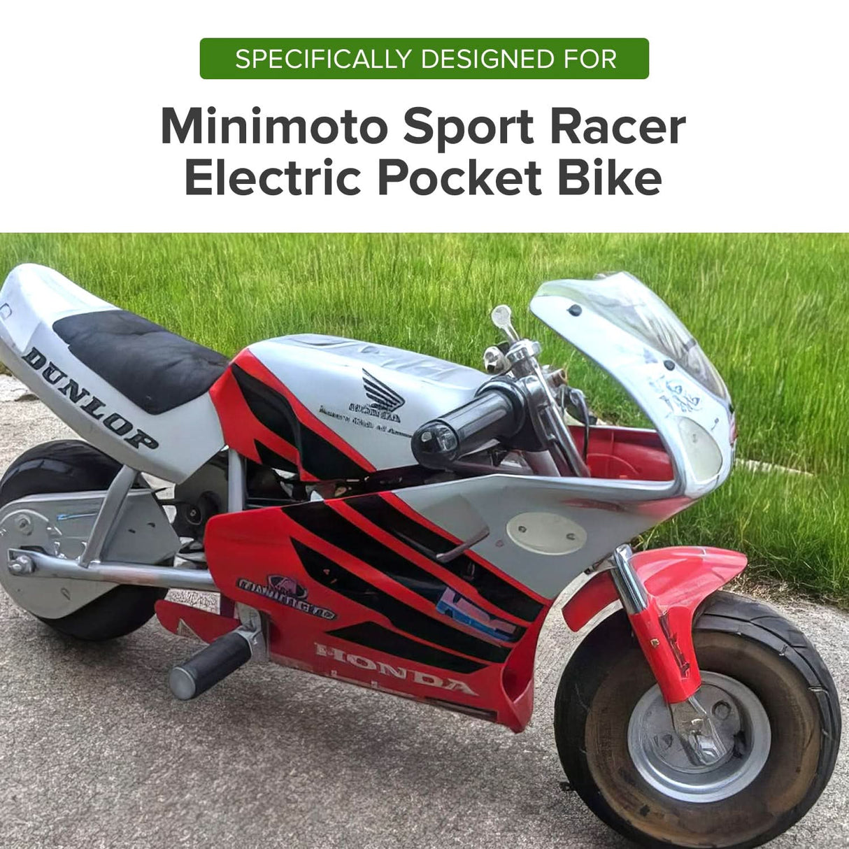 18 Volt 1.5 Amp 2.1mm ID Minimoto Sport Racer Coaxial Battery Charger