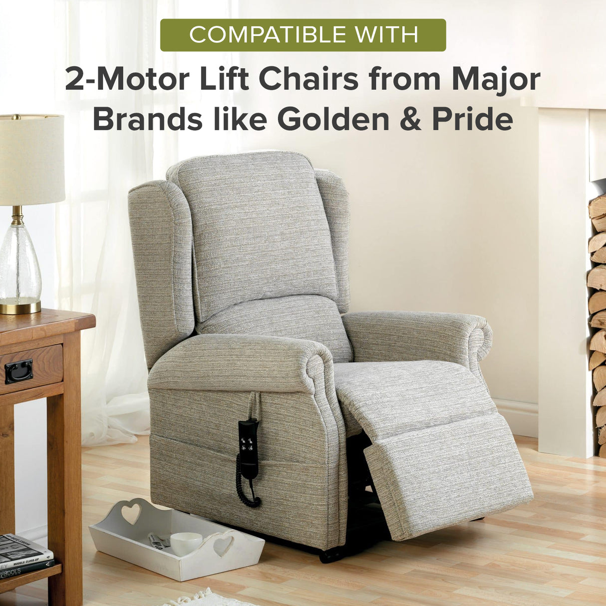 OKIN 6-Button Hand Control for Lift Chairs (1.11-046.30)