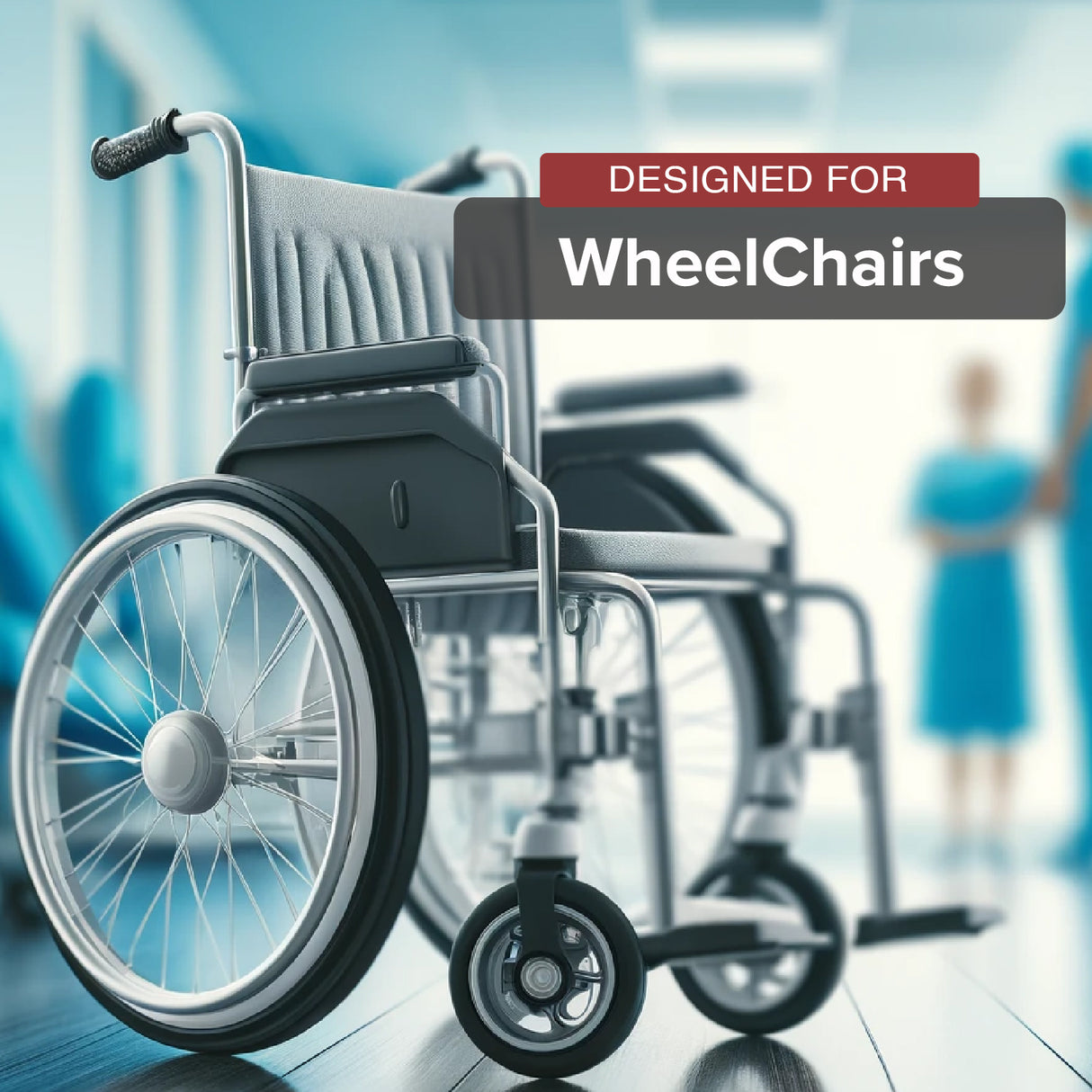 6"x1-1/4" Wheelchair Inner Tube with Angled Valve Stem (162300)