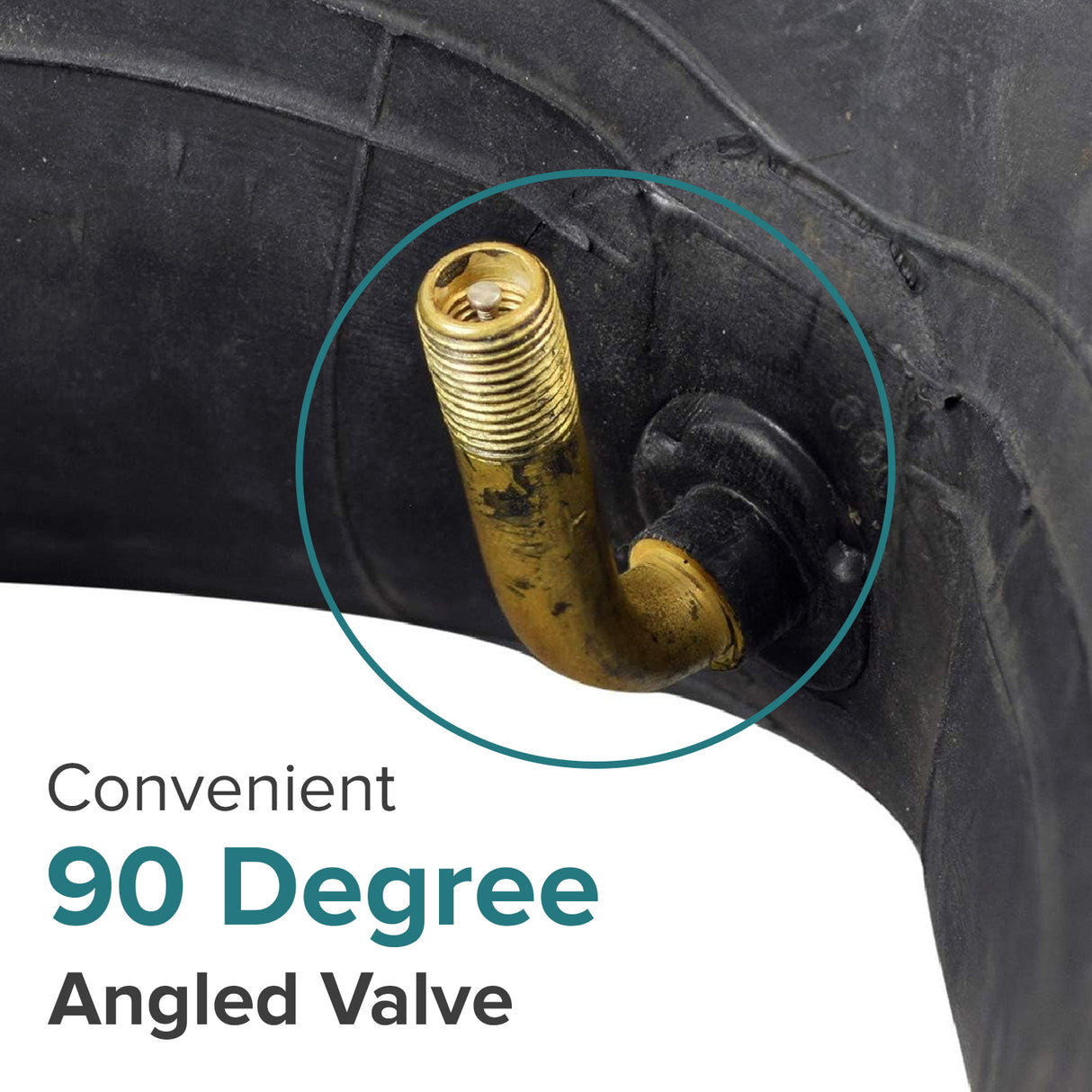 13x5.00-6 Inner Tube with Angled Valve Stem