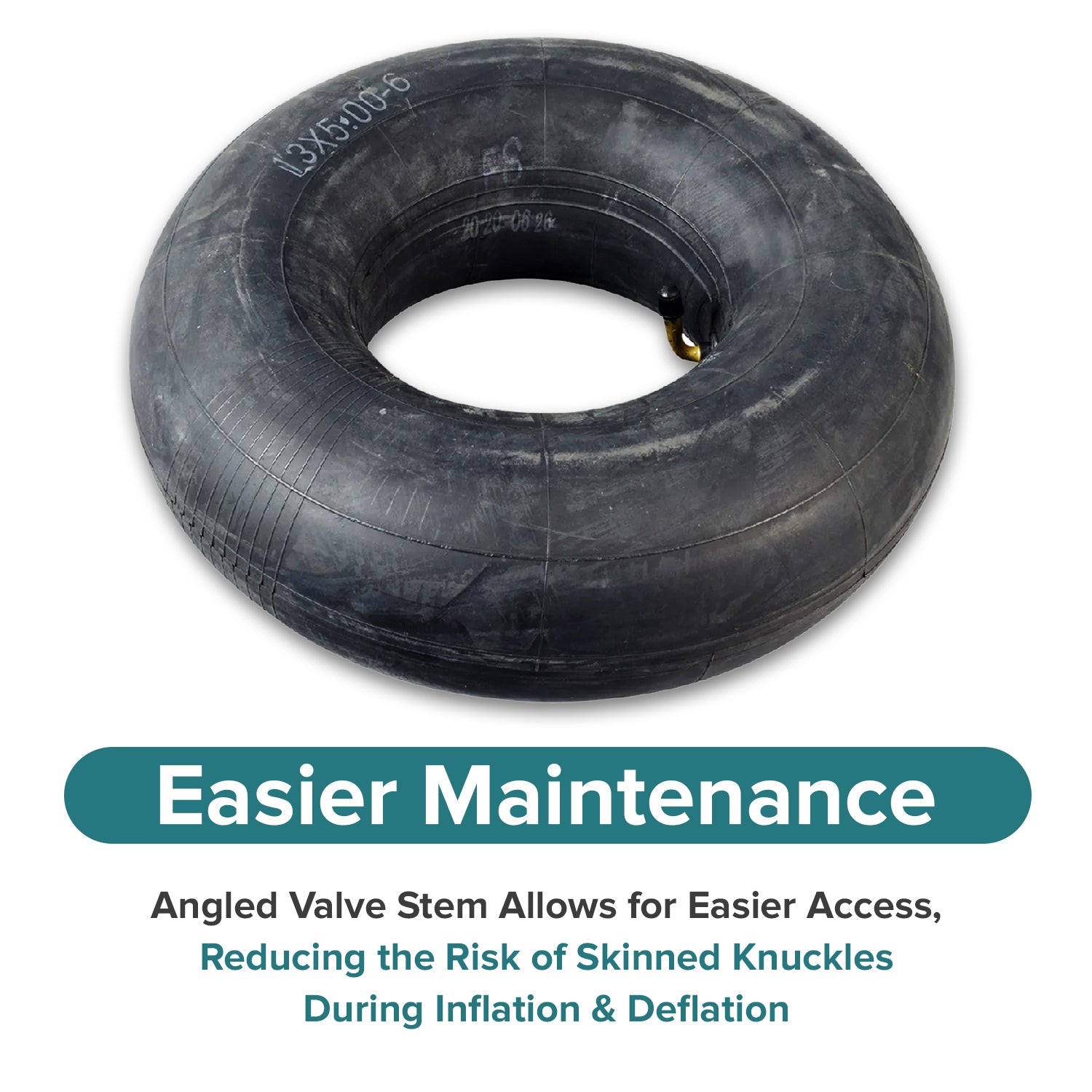 13x5.00-6 Inner Tube with Right Angle Valve Stem for the ActiveCare Osprey