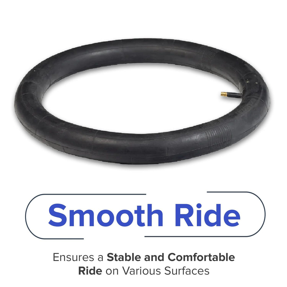 16x2.25/2.50 Inner Tube with Straight Valve Stem for the Razor iMod & EcoSmart Metro Series Electric Scooters