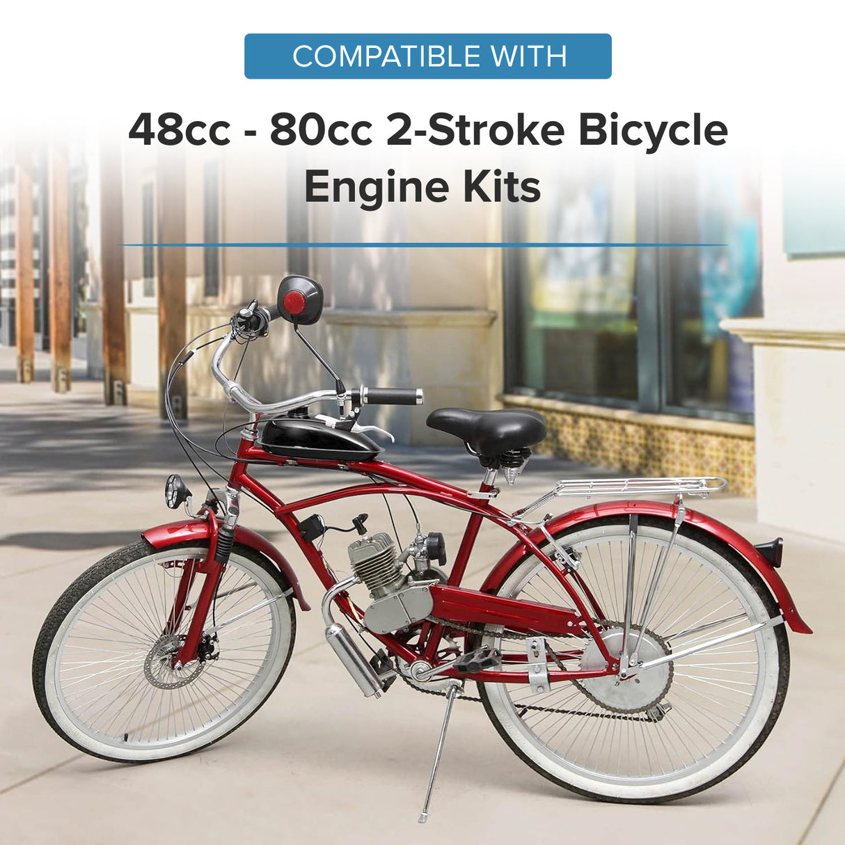 9-Hole Sprocket for 48cc - 80cc 2-Stroke Bicycle Engine Kits