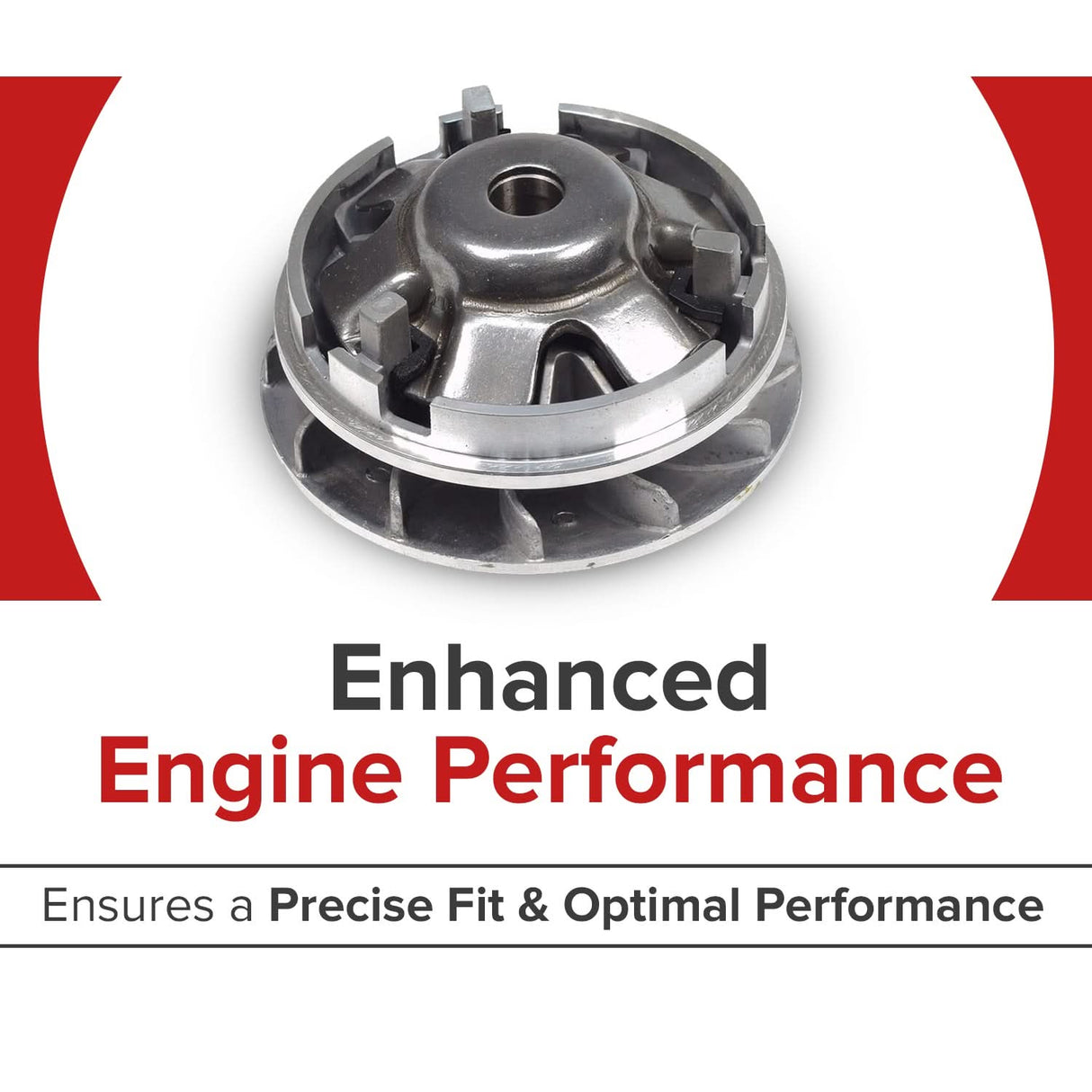 Variator Assembly for 125cc & 150cc GY6 Scooter & Go-Kart Engines