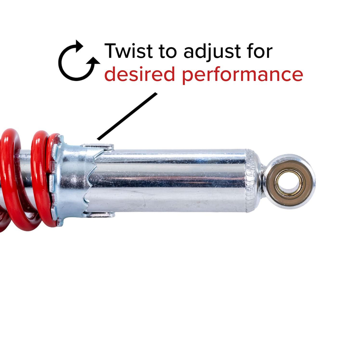 12" Adjustable Shocks for Go-Karts & Mini Bikes (Set of 2)