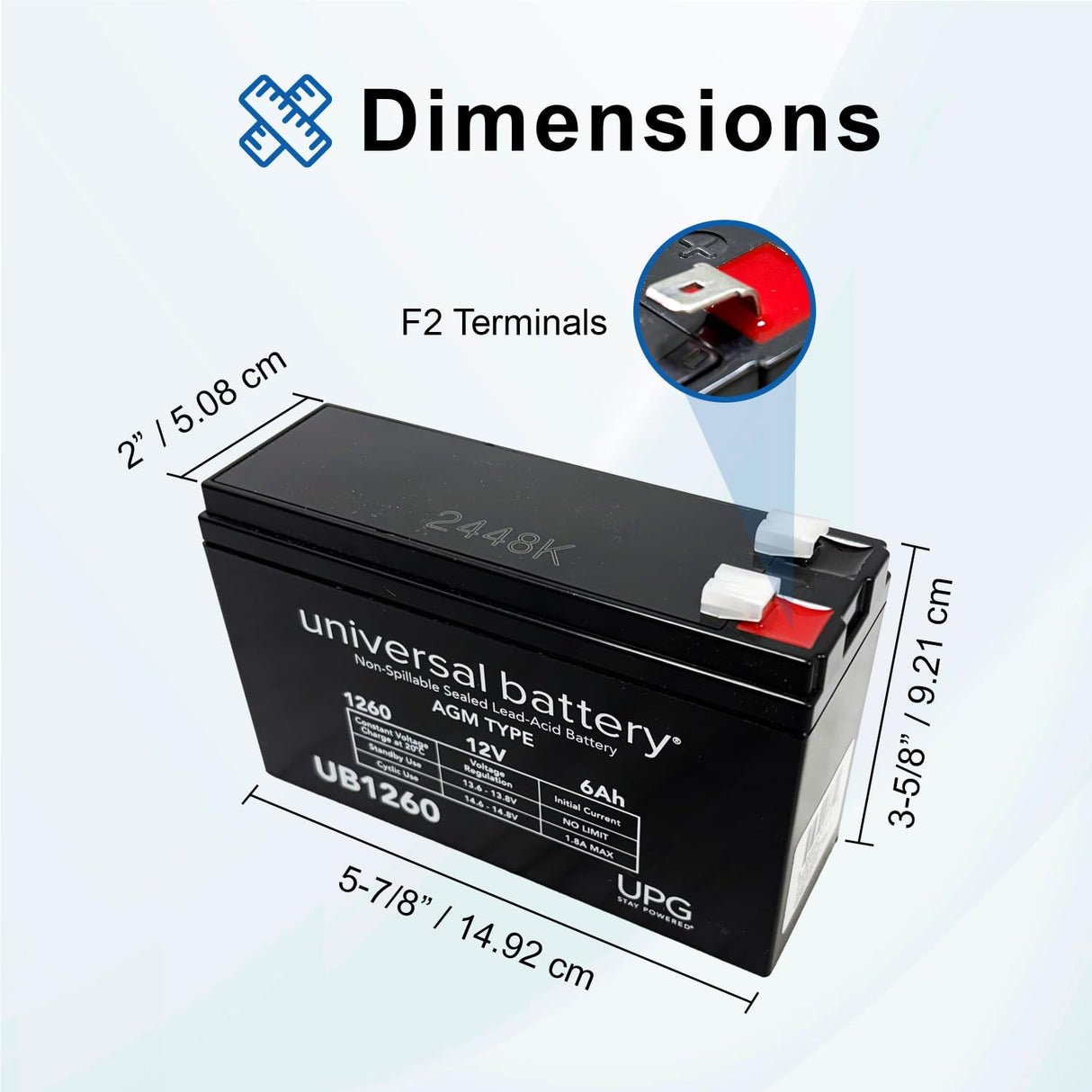 6 Ah 24 Volt Battery Pack for the Razor Power Core E100 (V1+)