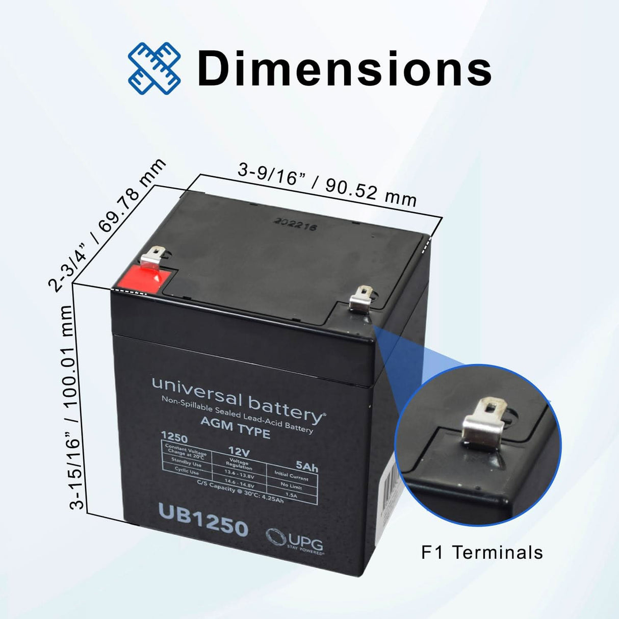 12 Volt 5 Ah Battery for the Razor MX125 Dirt Rocket