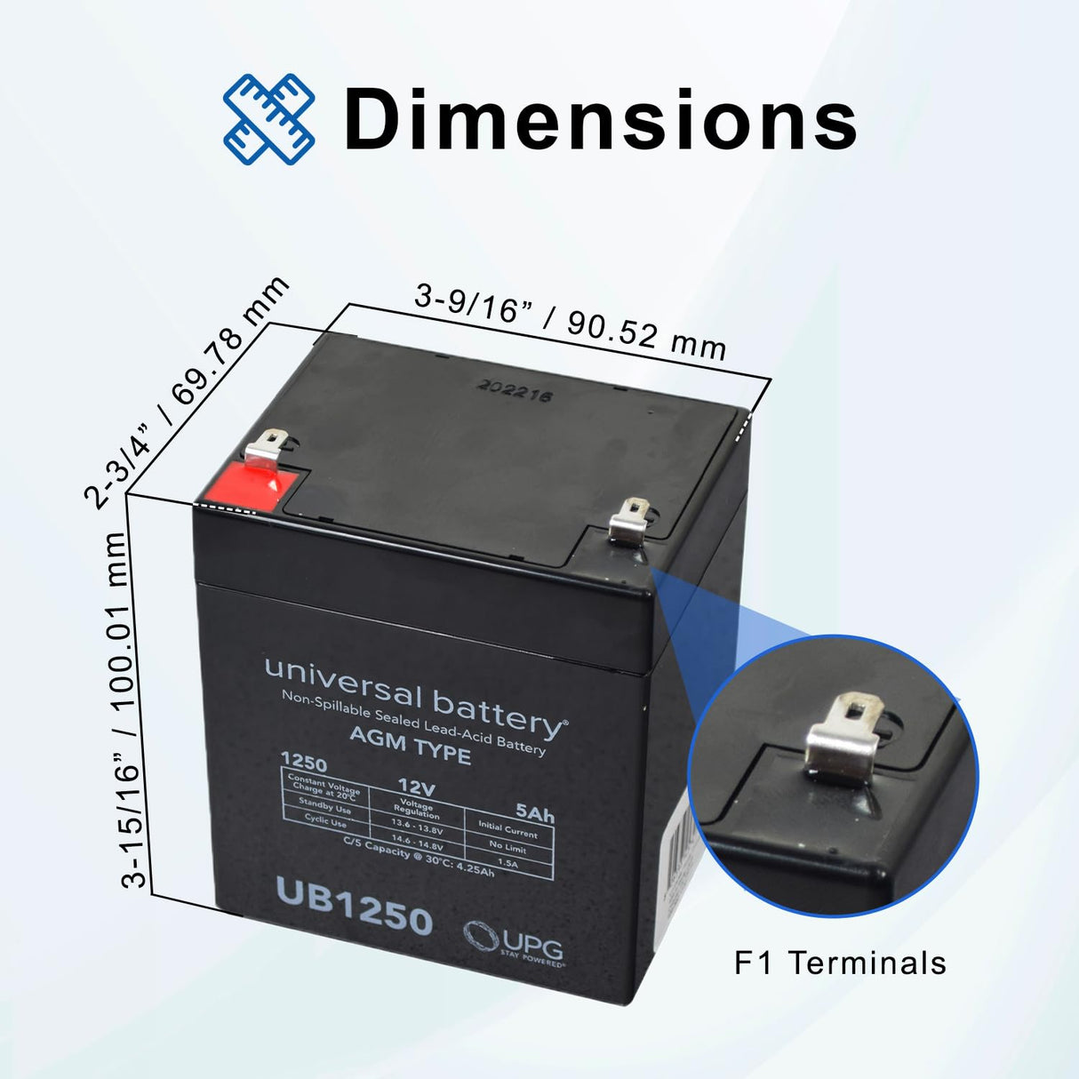 12 Volt 5 Ah Battery Pack for the Razor PowerRider 360