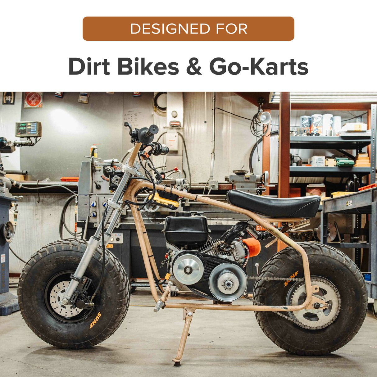 Kickstand for the Coleman CT200U-EX Mini Bike