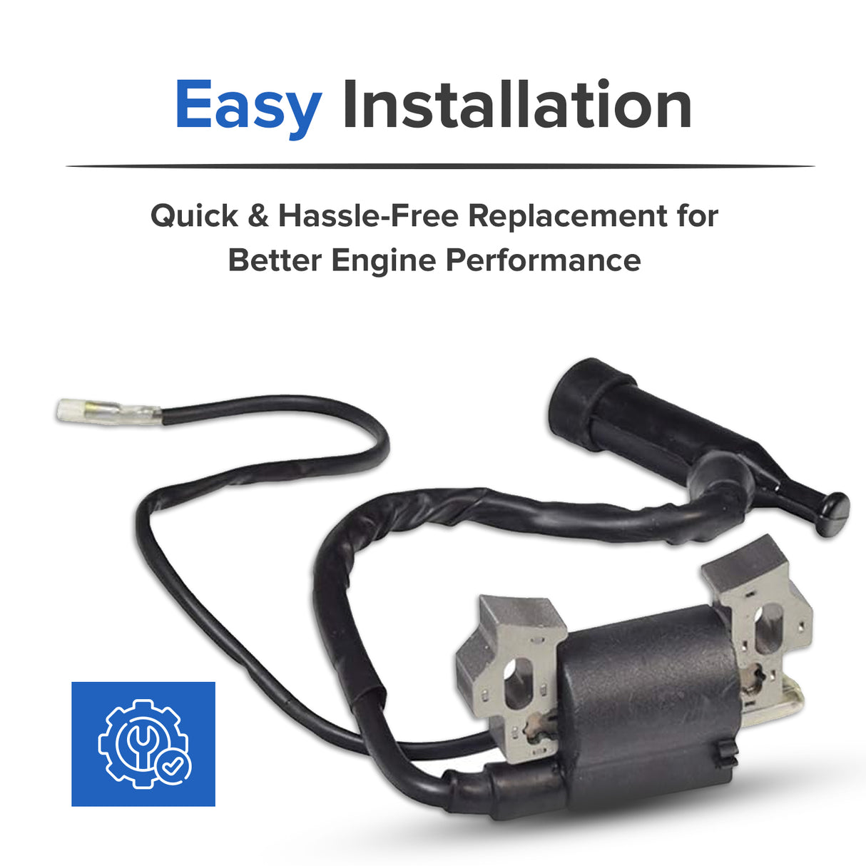 196cc 6.5 Hp (Honda GX200 Clone) Ignition Coil for the Baja Mini Bike MB165 & MB200 (Baja Heat, Mini Baja, Baja Warrior)